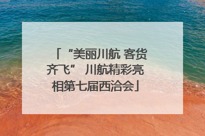 “美丽川航 客货齐飞” 川航精彩亮相第七届西洽会