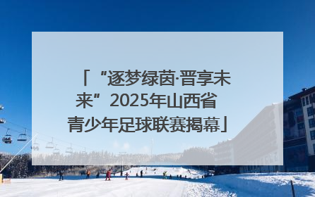 “逐梦绿茵·晋享未来”2025年山西省青少年足球联赛揭幕