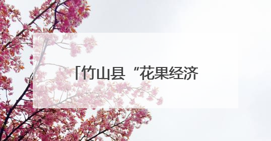 竹山县“花果经济”绽放文旅新活力