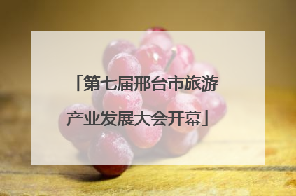 第七届邢台市旅游产业发展大会开幕
