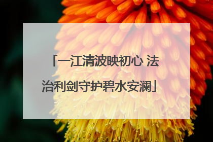 一江清波映初心 法治利剑守护碧水安澜