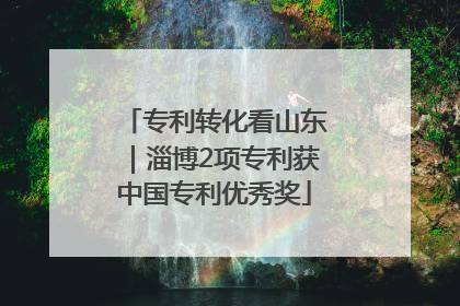 专利转化看山东｜淄博2项专利获中国专利优秀奖