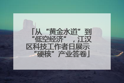 从“黄金水道”到“低空经济”，江汉区科技工作者日展示“硬核”产业答卷