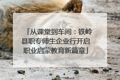 从课堂到车间：铁岭县职专师生企业行开启职业启蒙教育新篇章