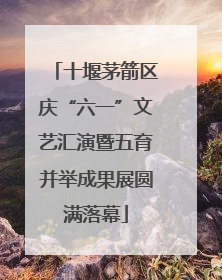 十堰茅箭区庆“六一”文艺汇演暨五育并举成果展圆满落幕