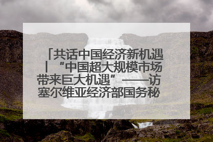 共话中国经济新机遇丨“中国超大规模市场带来巨大机遇”——访塞尔维亚经济部国务秘书尼科利奇