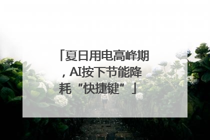 夏日用电高峰期，AI按下节能降耗“快捷键”