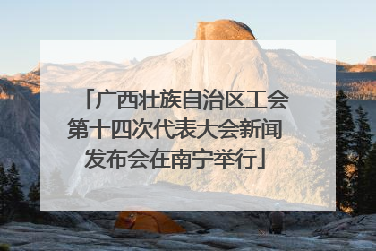 广西壮族自治区工会第十四次代表大会新闻发布会在南宁举行