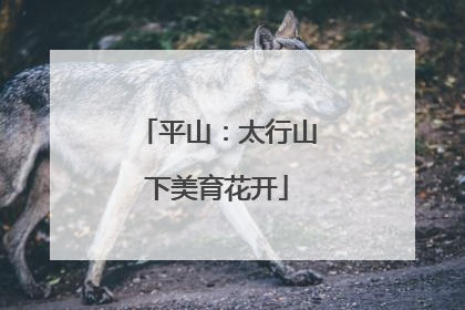 平山：太行山下美育花开