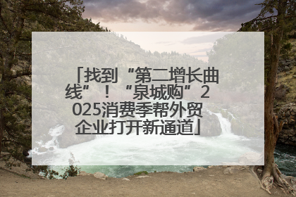 找到“第二增长曲线”！“泉城购”2025消费季帮外贸企业打开新通道