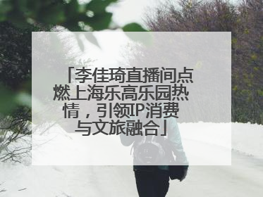 李佳琦直播间点燃上海乐高乐园热情，引领IP消费与文旅融合