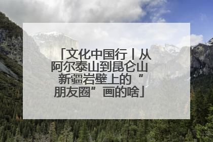 文化中国行丨从阿尔泰山到昆仑山 新疆岩壁上的“朋友圈”画的啥