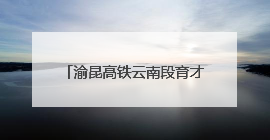 渝昆高铁云南段育才隧道顺利贯通 全线桥隧施工完成超90%