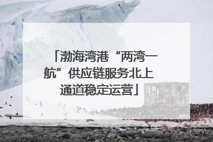 渤海湾港“两湾一航”供应链服务北上通道稳定运营