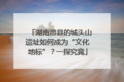 湖南澧县的城头山遗址如何成为“文化地标”？一探究竟