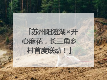 苏州阳澄湖×开心麻花，长三角乡村首度联动！