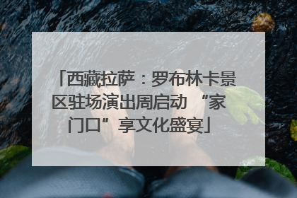 西藏拉萨：罗布林卡景区驻场演出周启动 “家门口”享文化盛宴