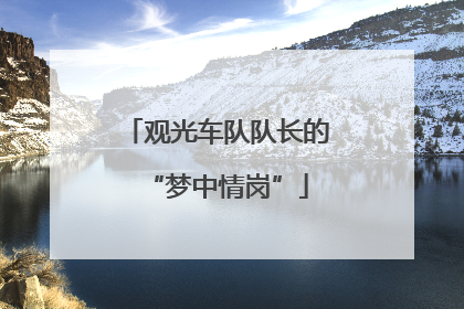 观光车队队长的“梦中情岗”