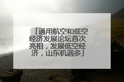 通用航空和低空经济发展论坛首次亮相，发展低空经济，山东机遇多