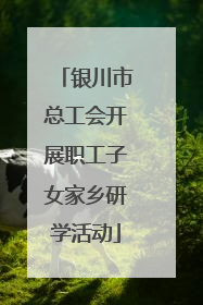 银川市总工会开展职工子女家乡研学活动