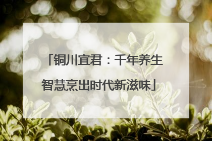 铜川宜君：千年养生智慧烹出时代新滋味