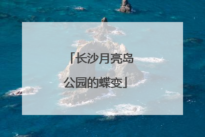 长沙月亮岛公园的蝶变