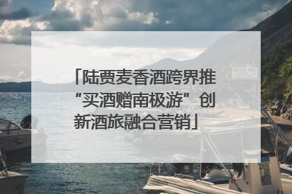 陆贾麦香酒跨界推“买酒赠南极游”创新酒旅融合营销