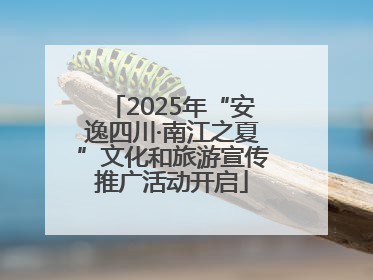 2025年“安逸四川·南江之夏”文化和旅游宣传推广活动开启
