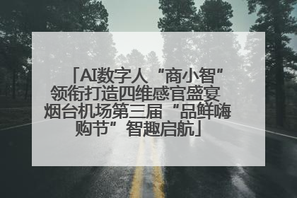 AI数字人“商小智”领衔打造四维感官盛宴 烟台机场第三届“品鲜嗨购节”智趣启航