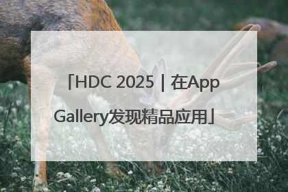 HDC 2025｜在AppGallery发现精品应用