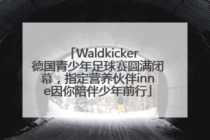 Waldkicker德国青少年足球赛圆满闭幕，指定营养伙伴inne因你陪伴少年前行